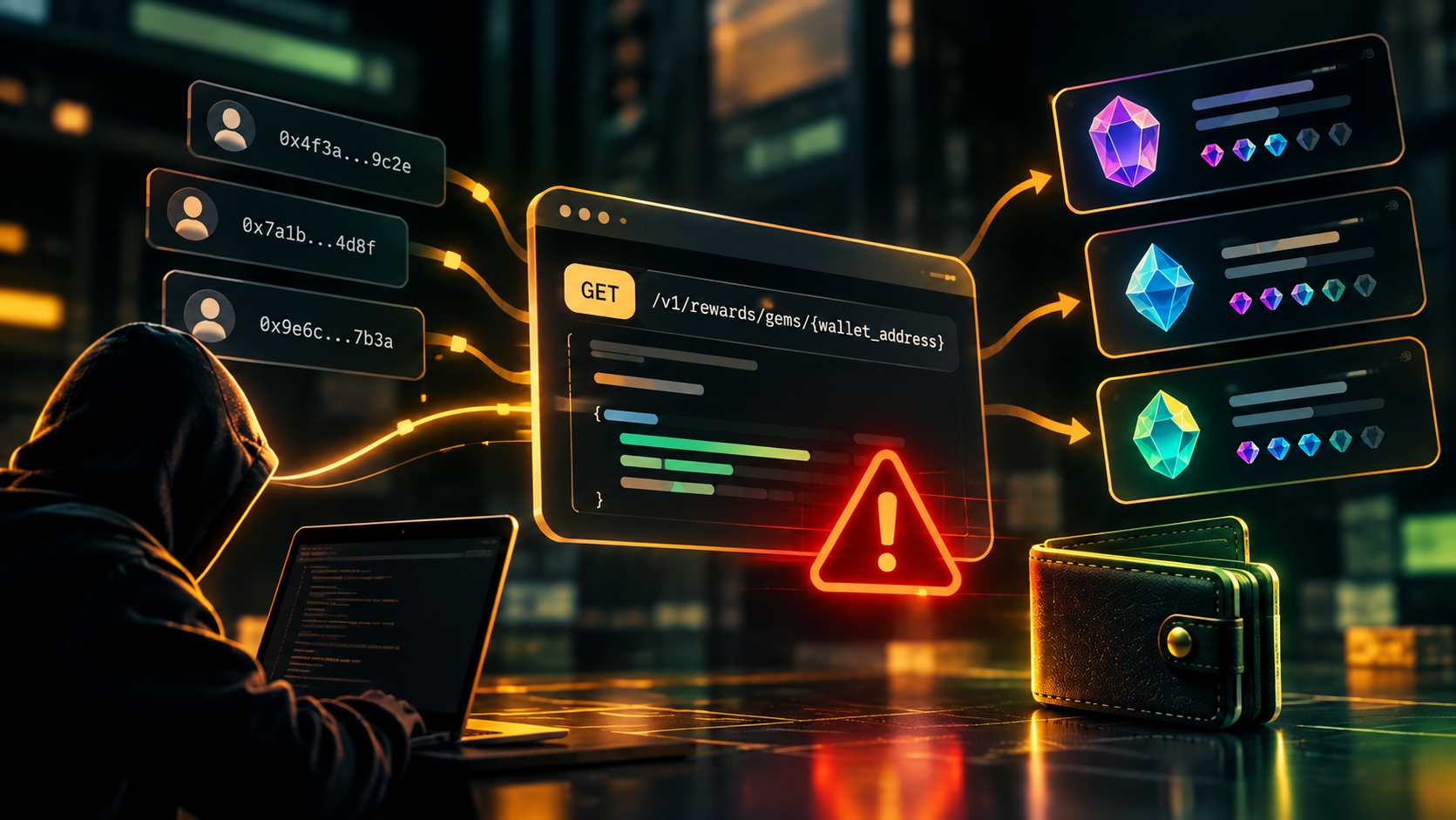 Idor wallet address api